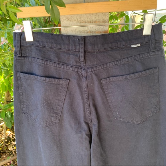 Mother Superior High Waisted Spinner Skimp in Blue Graphite Wide Jeans 29 - Picture 8 of 16